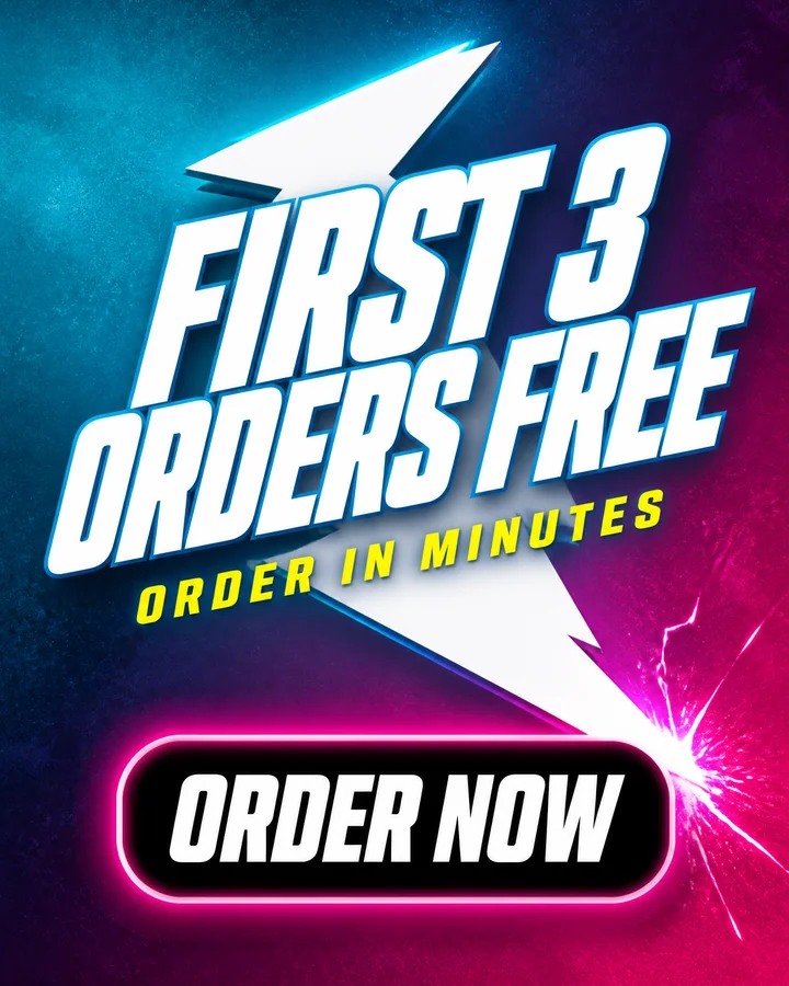 A flash sale ad